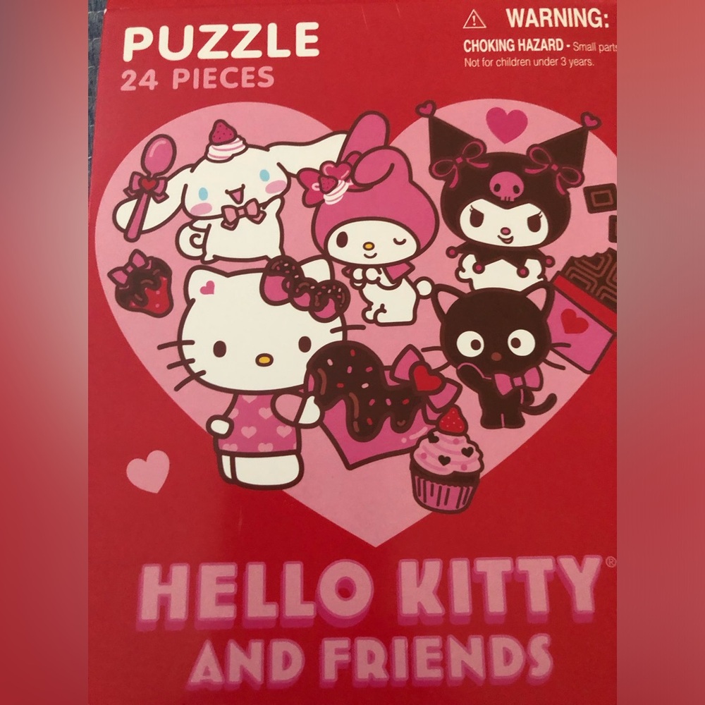 Hello Kitty and Friends Valentine Puzzle Brand new in box
